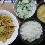 6月18日の夕飯